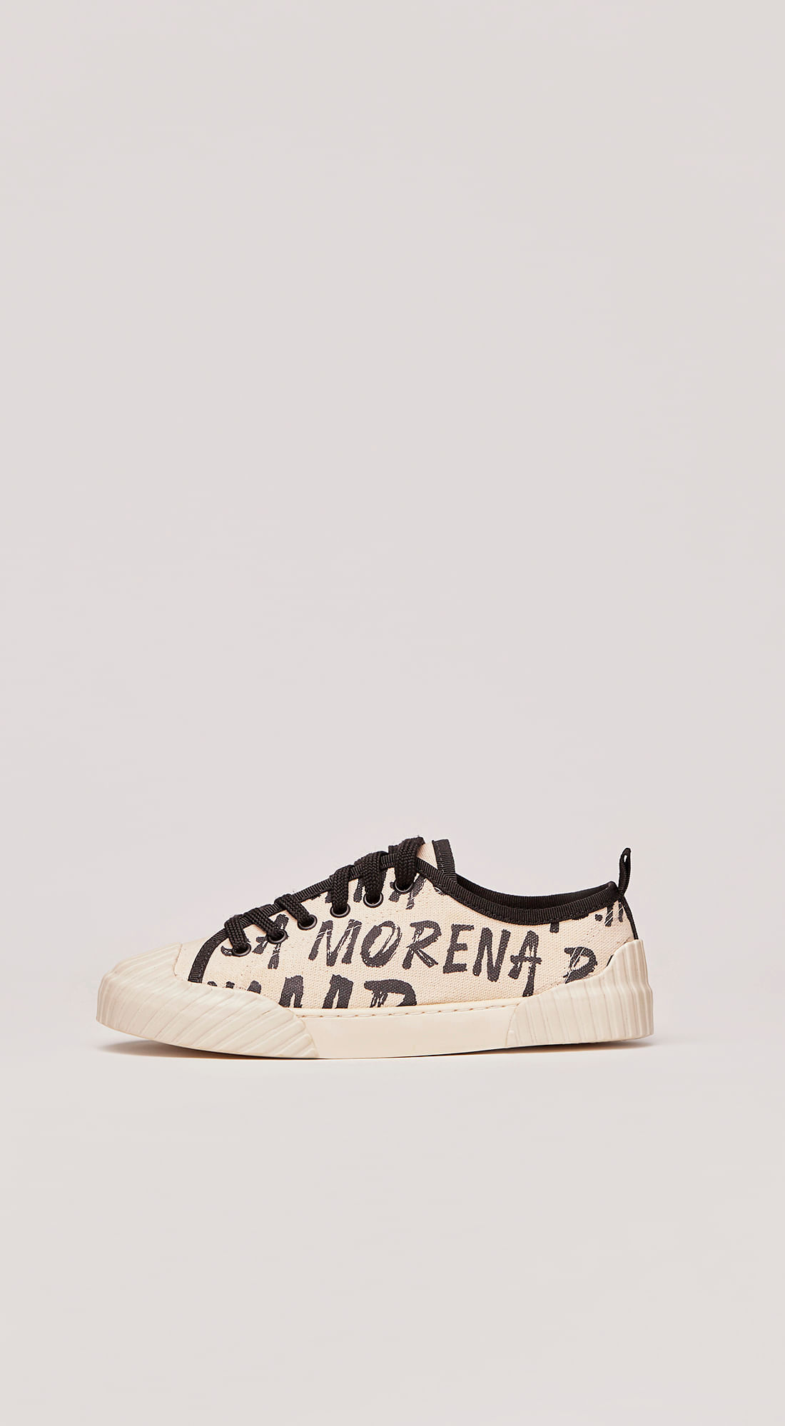 Tenis Morena Rosa Cano Baixo Estampa Personalizada Off White