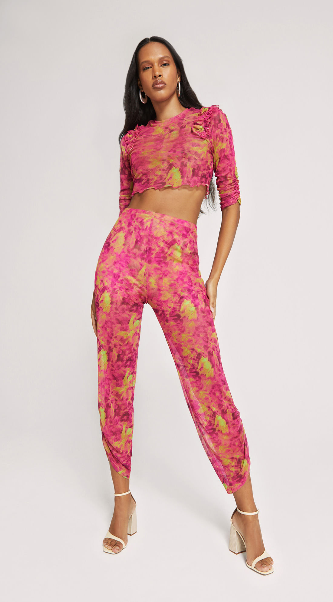 Calça da morena store rosa