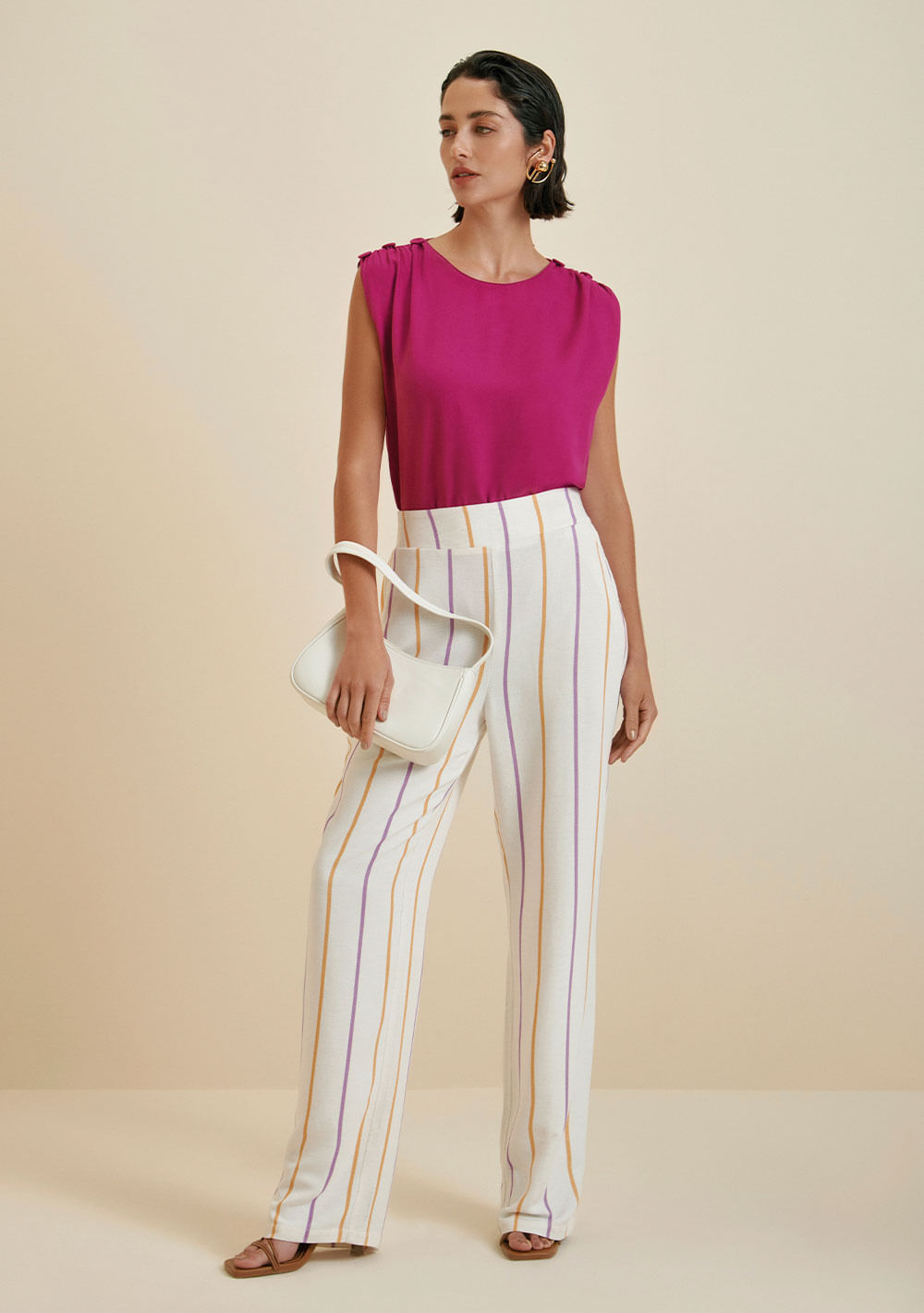 Cós Alto CalÃ§a Morena Rosa Feminina CalÃ§a Morena Rosa Preta CalÃ§