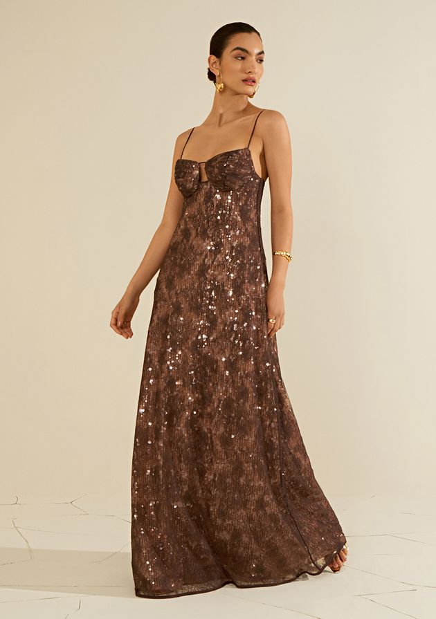 Vestido Longo Aragonita